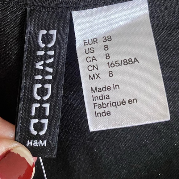 H&M Black Sheer Maxi Dress - Picture 5 of 5